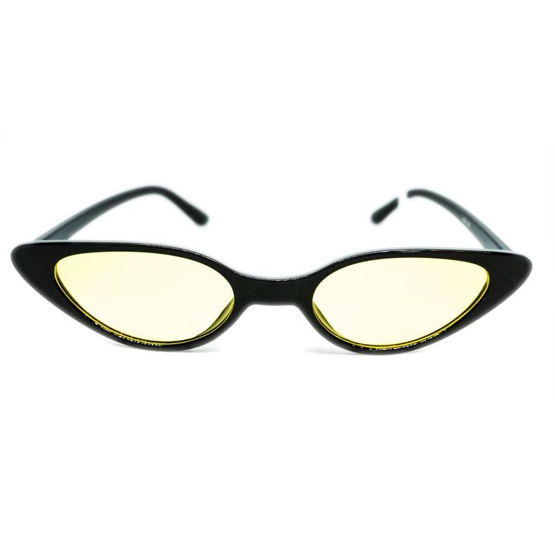 AT NIGHT SUNGLASSES - Gafas de sol At Night Retro unisex Amarillas