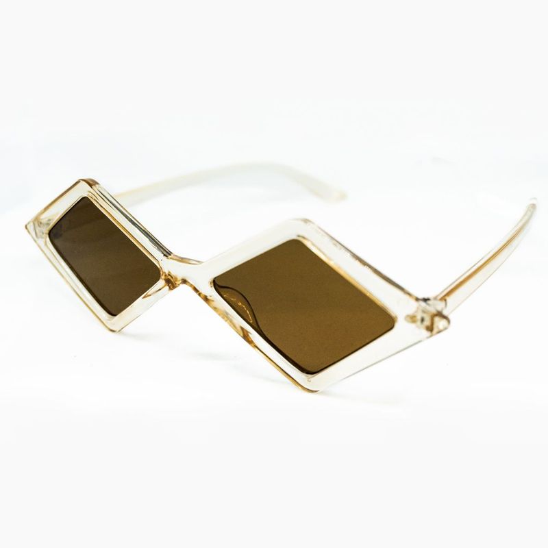 AT NIGHT SUNGLASSES - Gafas de sol At Night Poligonales unisex Cafe