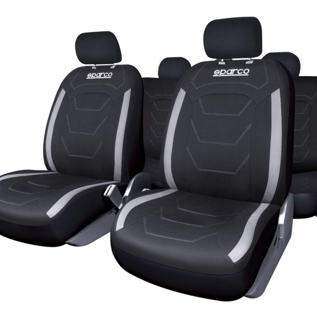 SPARCO - Set Completo Fundas Asiento Silla Carro Sparco SPS406GR-CB