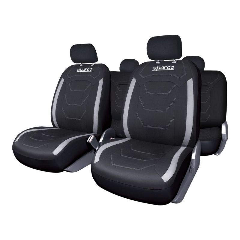 SPARCO - Set Completo Fundas Asiento Silla Carro Sparco SPS406GR-CB
