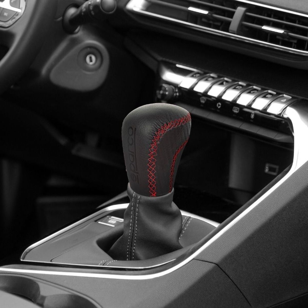 SPARCO - Pomo Carro Pera Palanca Cambios Barra Sparco SPG105RD