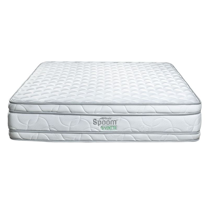COLCHONES FANTASIA - Colchón Sencillo Firmeza Alta Doble Pillow Spoom Ventto Ne.