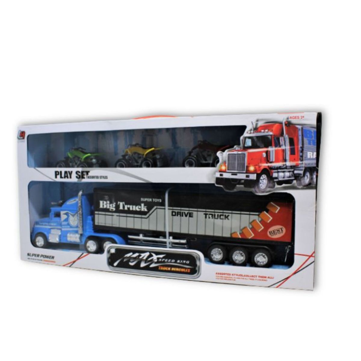 SWISSHOME DR HOFFMAN - CAMION NIÑERA/CUENTA CON 3 CUATRIMOTOS