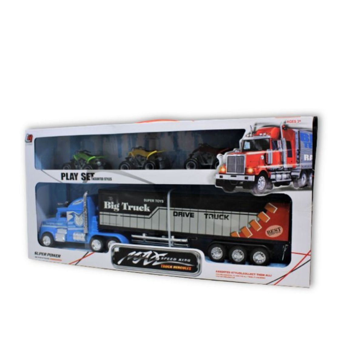 SWISSHOME DR HOFFMAN - CAMION NIÑERA/CUENTA CON 3 CUATRIMOTOS