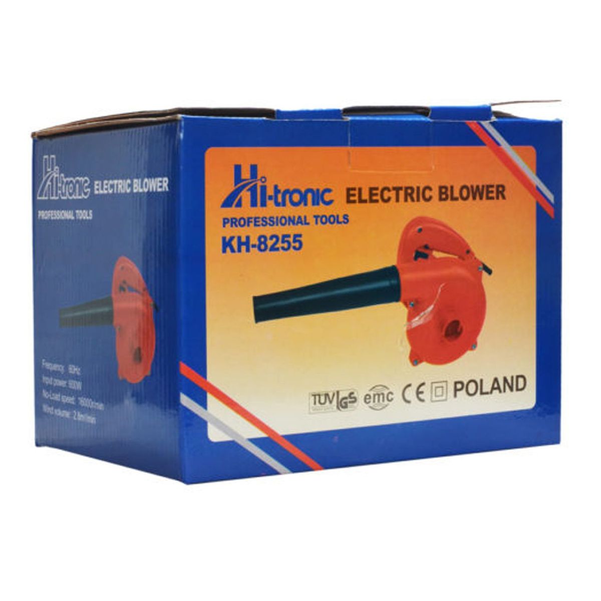 HI TRONIC - Sopladora Hi-tronic 600W mantenimiento PC KH-8255