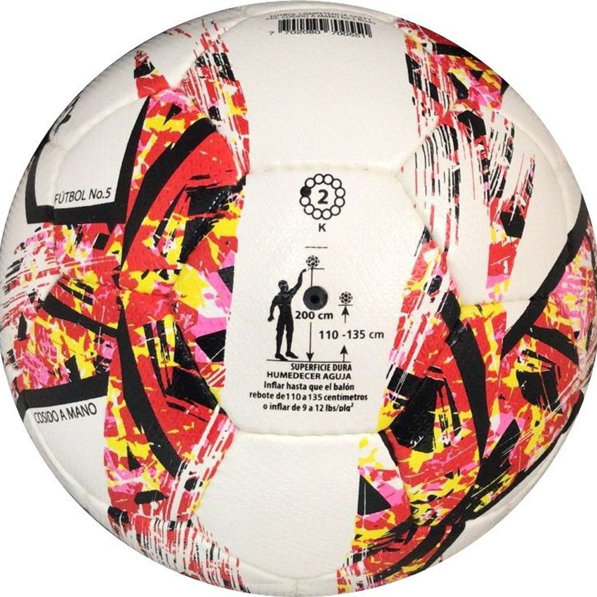 GOLTY - Balon De Futbol Golty Competencia F G C 5 Rojo