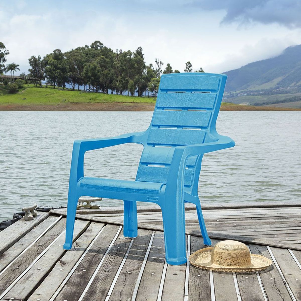 RIMAX - Silla Playera Barú RIMAX Pack x 6 Und AZUL TURQUEZA  - Edición Limitada