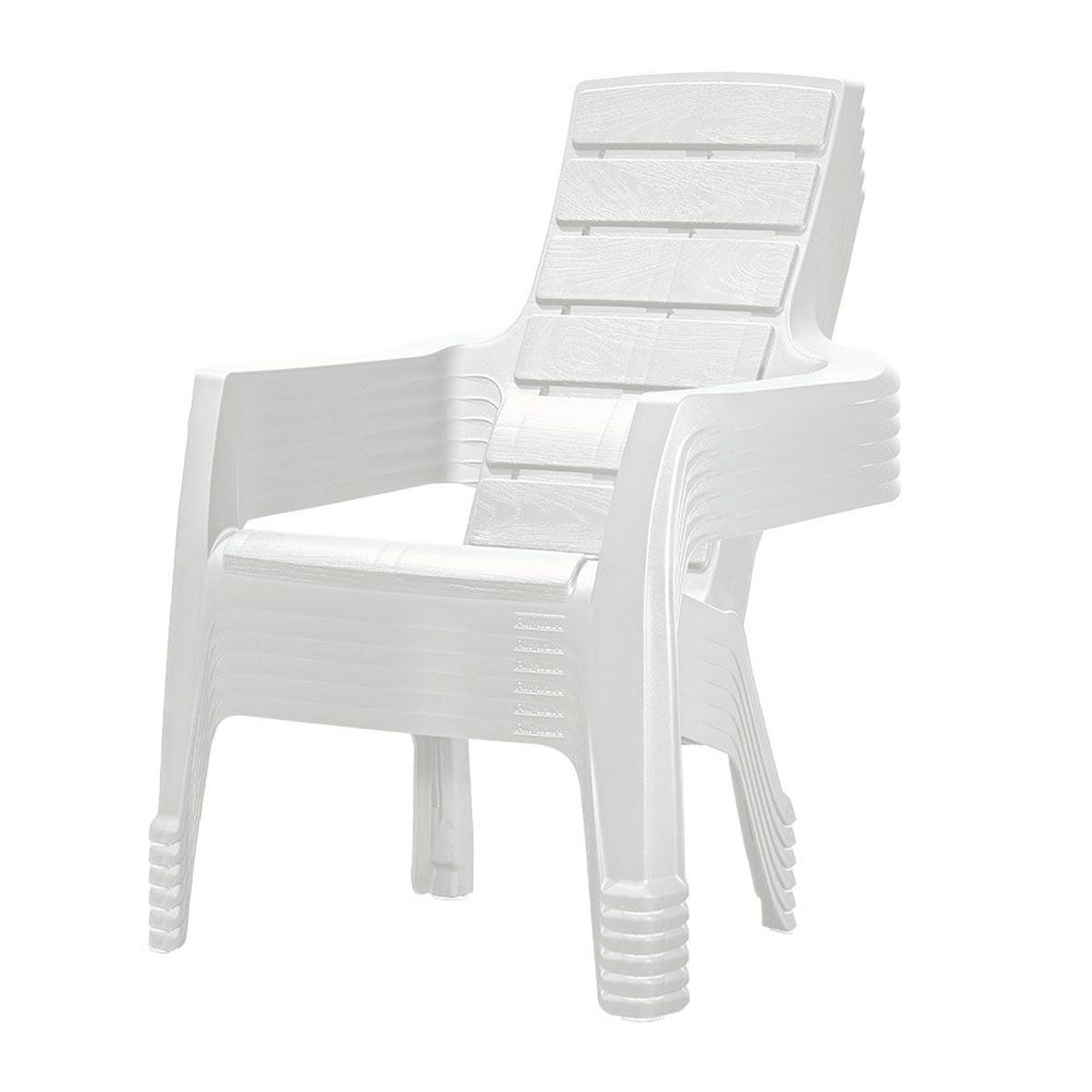 RIMAX - Silla Playera Barú RIMAX Pack x 6 Und - BLANCO ARENA
