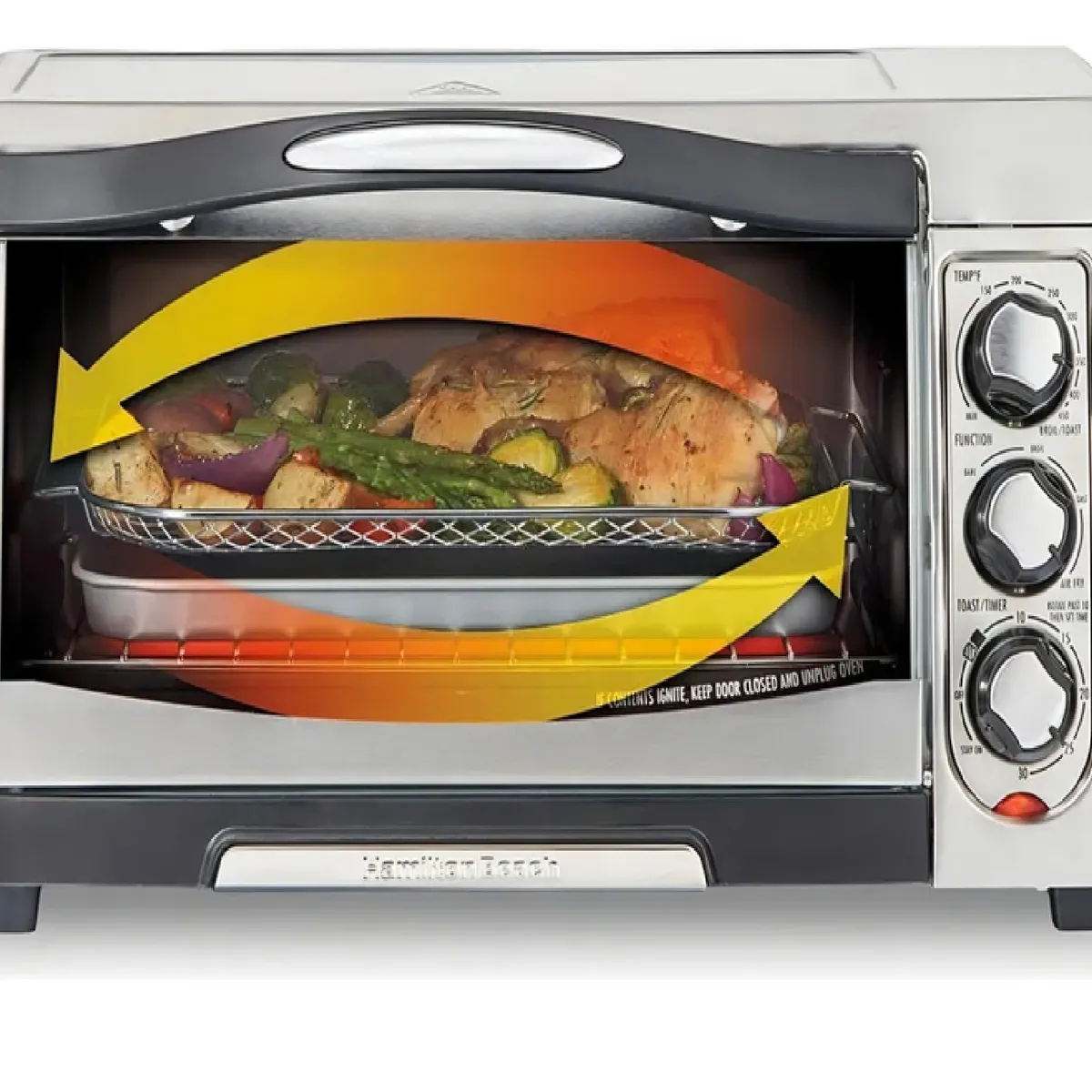 HAMILTON BEACH - Horno Tostador SURE-CRISP Freidor de Aire Hamilton Beach 31323