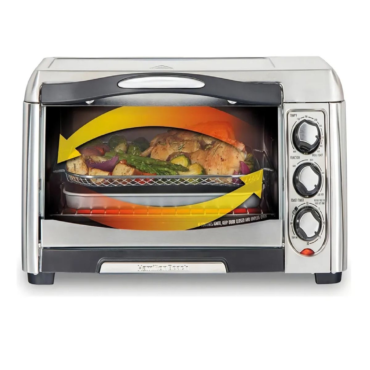 HAMILTON BEACH - Horno Tostador SURE-CRISP Freidor de Aire Hamilton Beach 31323