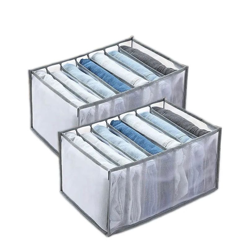 GENERICO - Organizador De Pantalones X9 Espacios Organizador Ropa