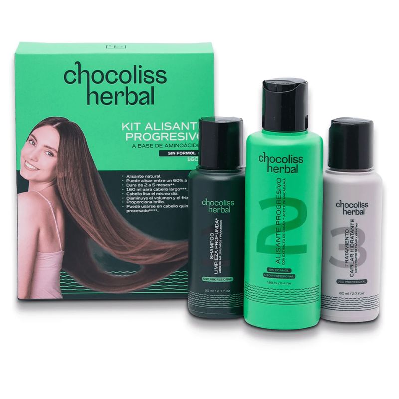 CHOCOLISSHERBAL - Kit Alisante Chocoliss Herbal 160ml