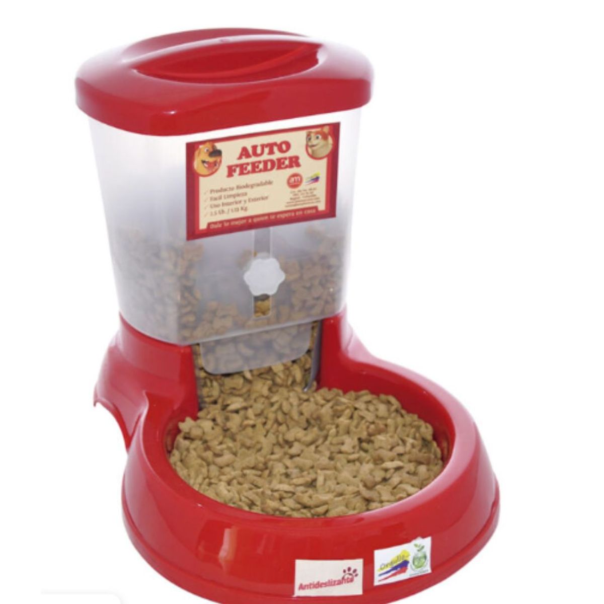 AFM - Comedero Dosificador Alimento Para Mascotas
