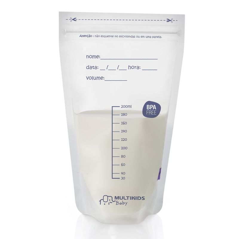 MULTILASER - BOLSAS PARA ALMACENAR LECHE MATERNA