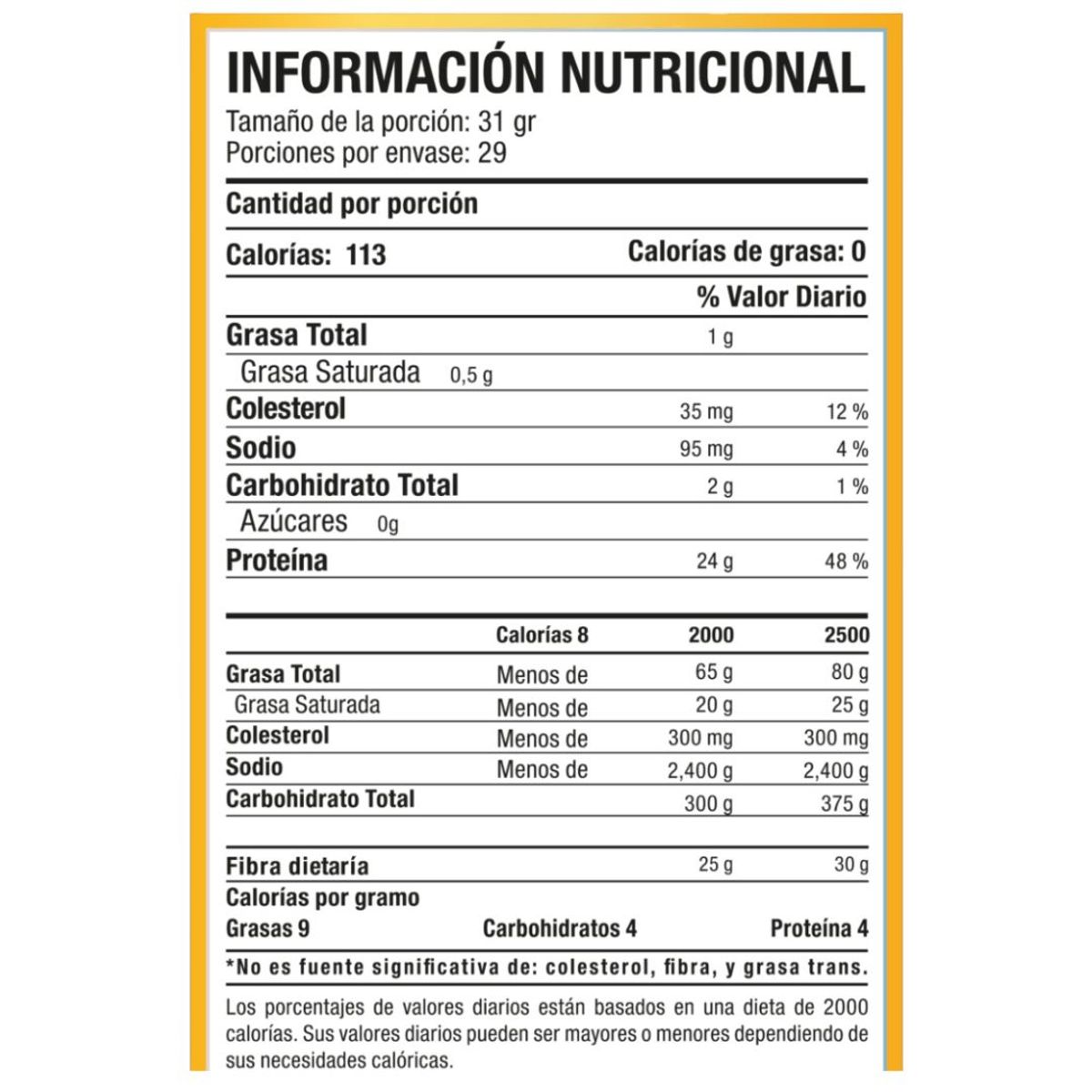 GENERICO - Whey Blend Protein Vanilla Cream 2 Libras