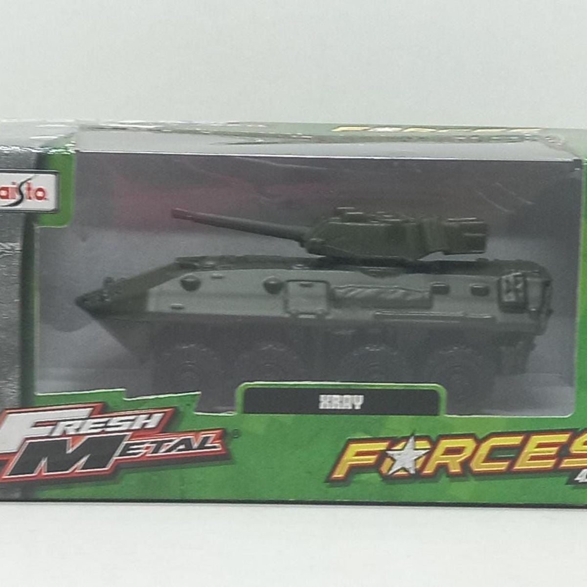 MAISTO - CARRO XRAY TANQUE DE GUERRA ESCALA 1-43 DE COLECCIÓN