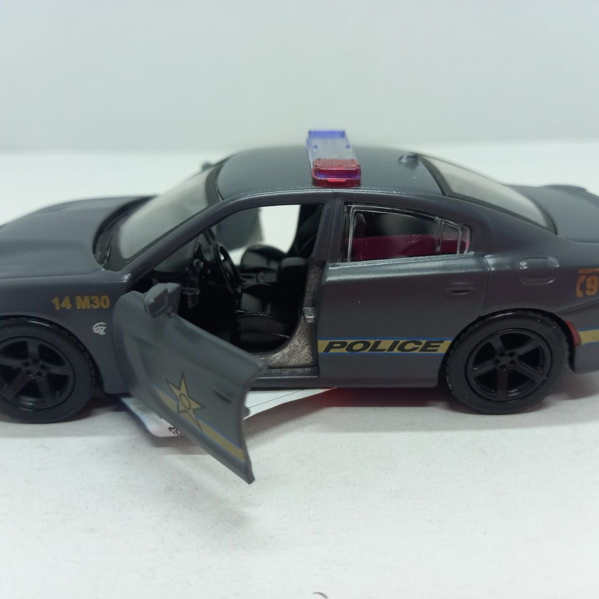 MAISTO - CARRO DODGE CHARGER SRT HELLCAT GRIS ESCALA 1-45 DE COLEC