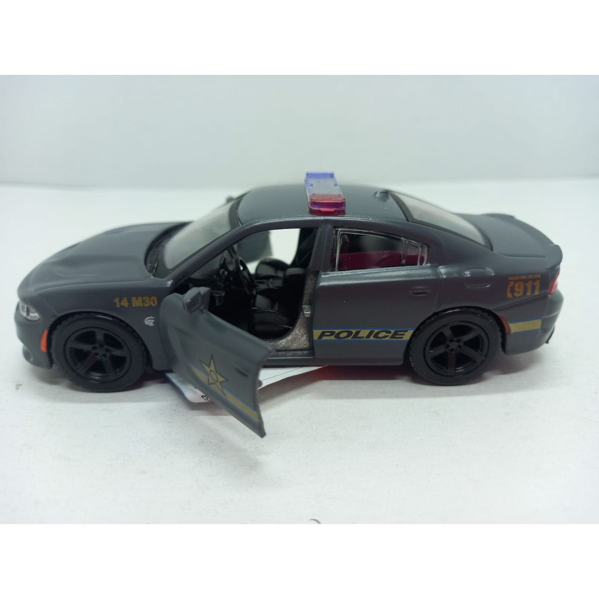 MAISTO - CARRO DODGE CHARGER SRT HELLCAT GRIS ESCALA 1-45 DE COLEC