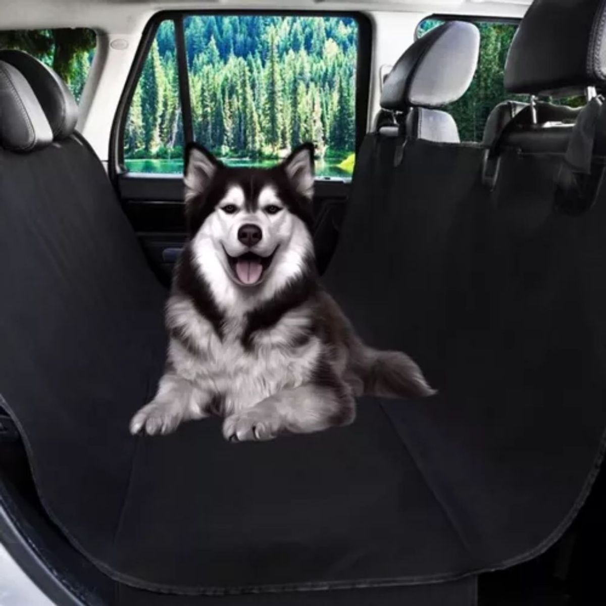 AFM - Forro Silla Trasera Carro Para Mascotas