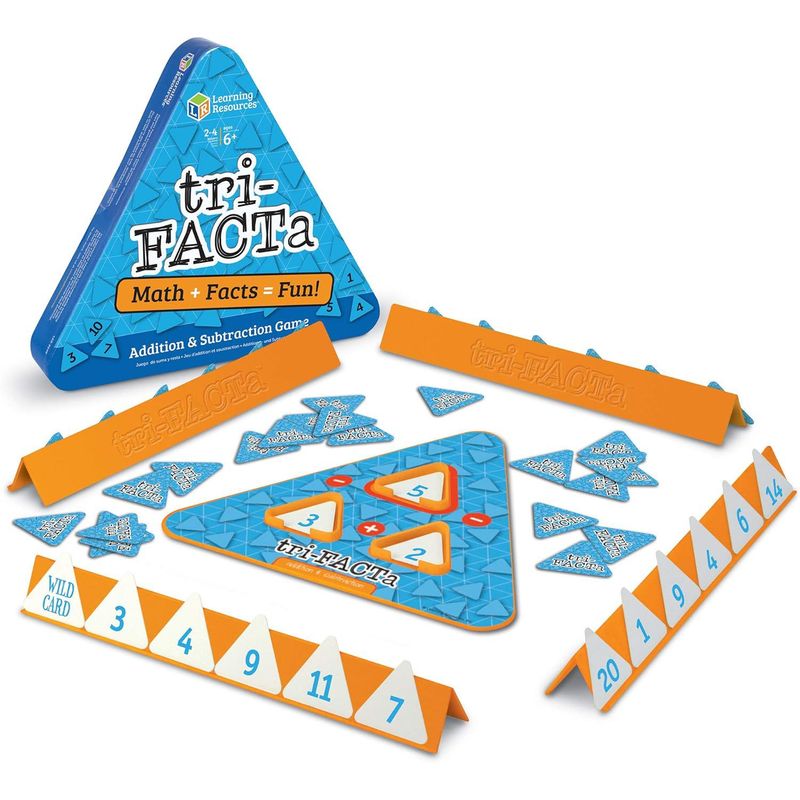 LEARNING RESOURCES - Juego De Mesa Sumas Y Restas Juego Didáctico Niños Niñas