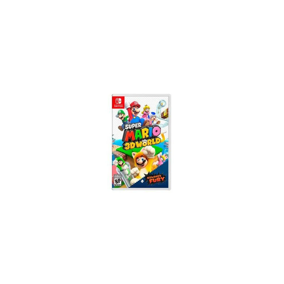 NINTENDO - Super mario 3d world browser fury español fisico