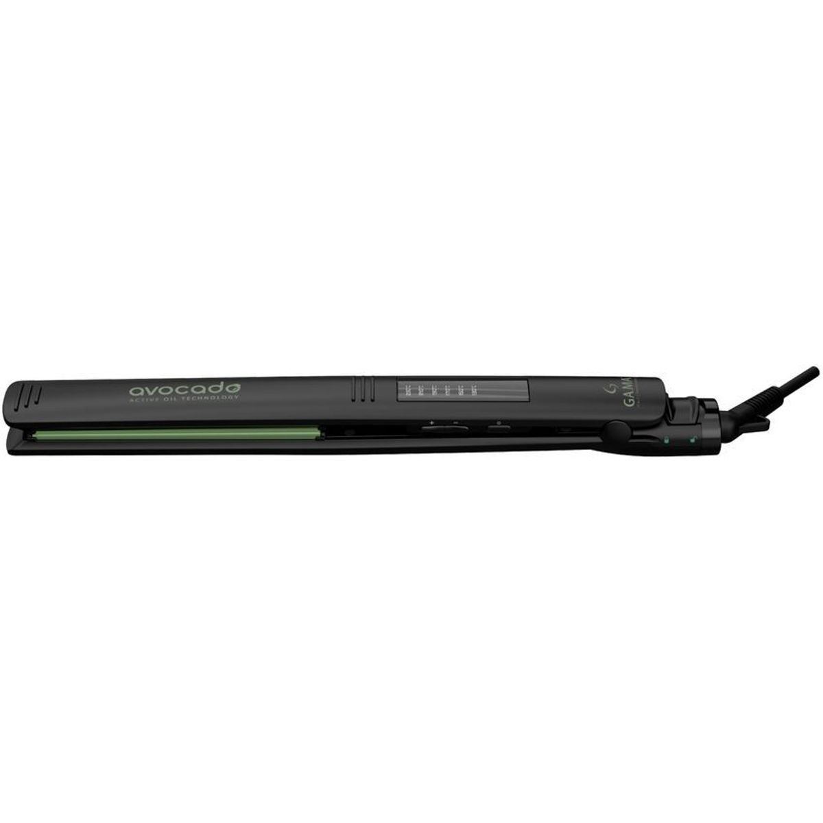 GAMA - Plancha de cabello gama elegance led avocado - negra