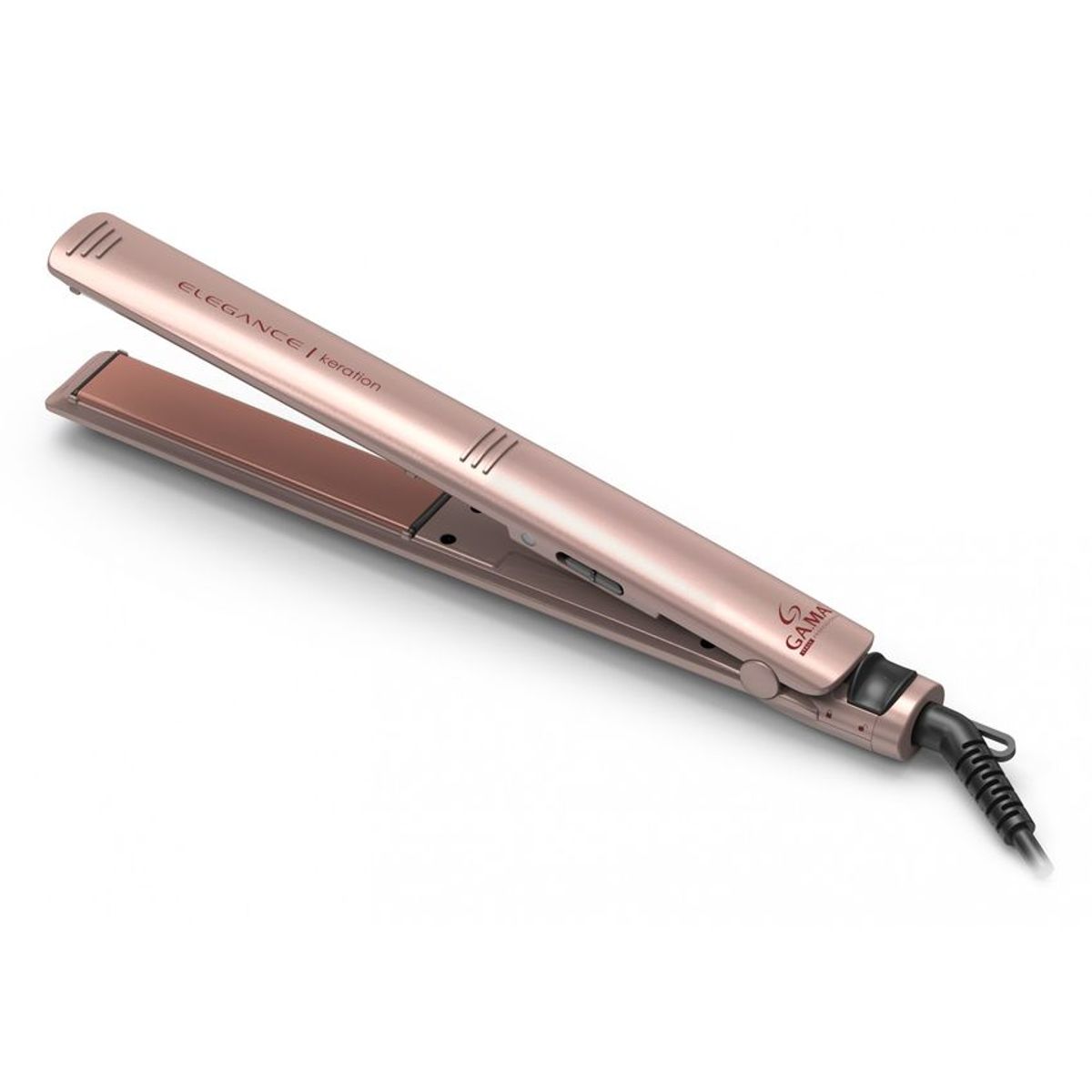 GAMA - Plancha de cabello gama elegance keration st -rosada