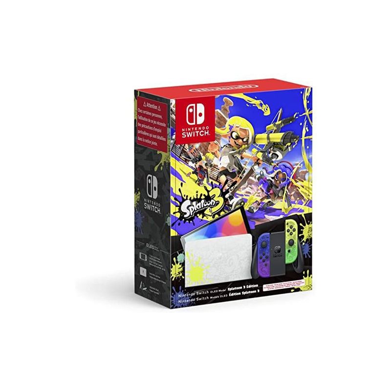 NINTENDO - Consola nintendo switch oled edicion splatoon 3