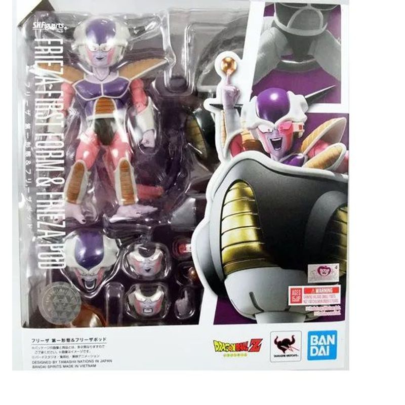 HASBRO - Freezer First Figura Dragon Ball Z SH Figuarts Bandai 13 Cm