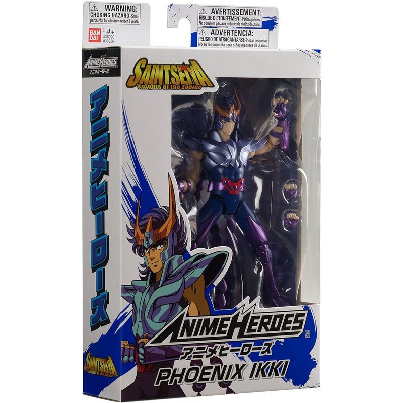 BANDAI - Phoenix Ikki Figura Saint Seiya Caballeros del Zodiaco Anime Bandai 16 Cm