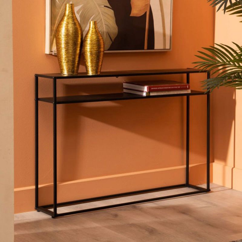 ARRO ES SAS - Consola Hierro Grande Guill 80 x 25 x 100 cm Negra