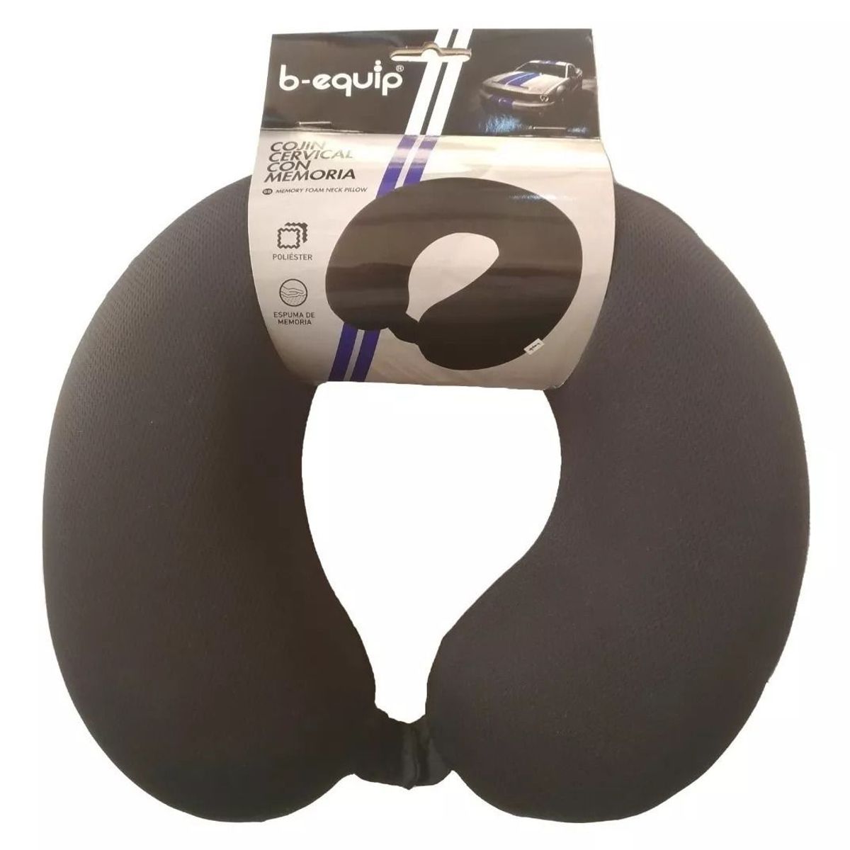 B EQUIP - Almohadilla Cervical Apoya Cabeza Carro B-EQUIP BEQ1006