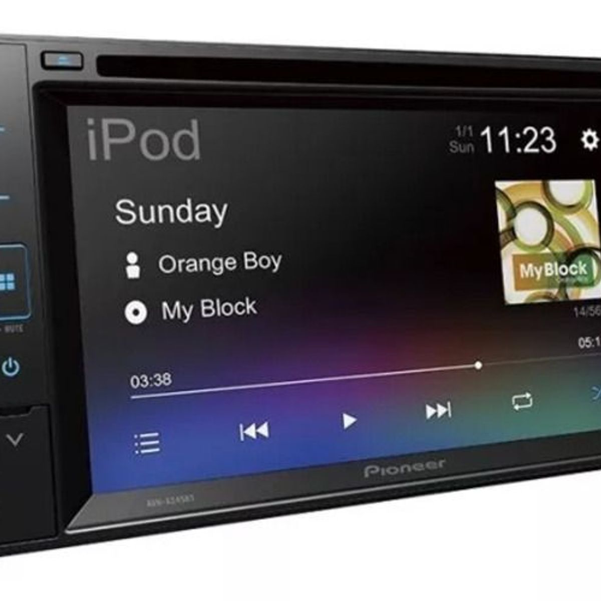 PIONEER - Radio Carro Pioneer DVD BT Pantalla Tactil 62 Pioneer AVH-A245BT