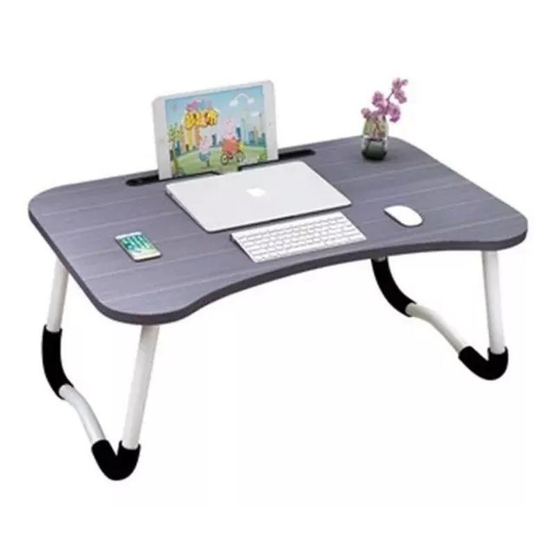 HOMETLY - mesa para portatil plegable de color negro