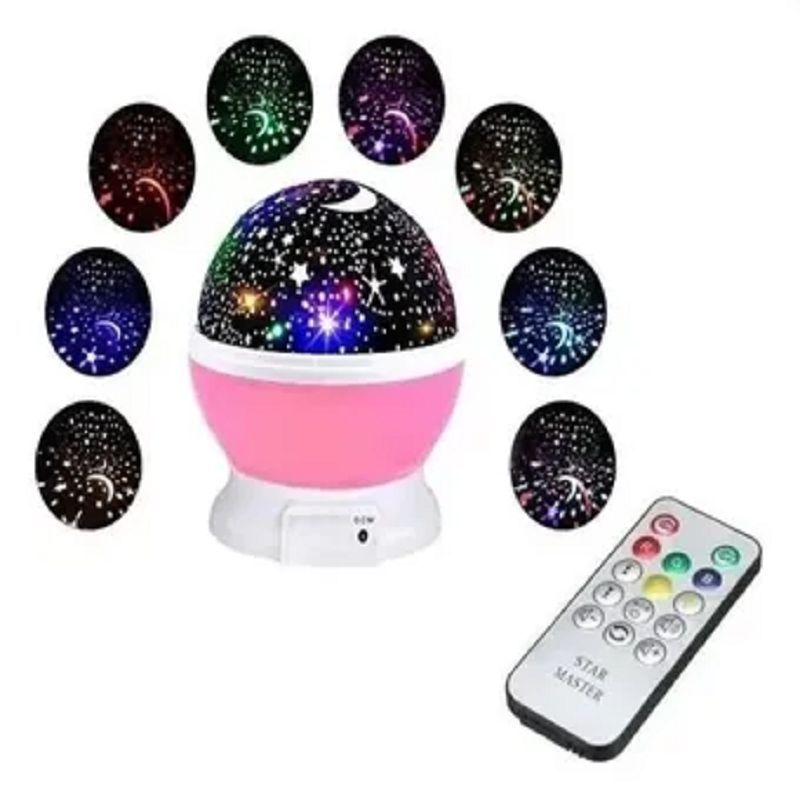 GENERICO - Proyector Lampara Star Master Cielo Estrellas Rotación Con Control