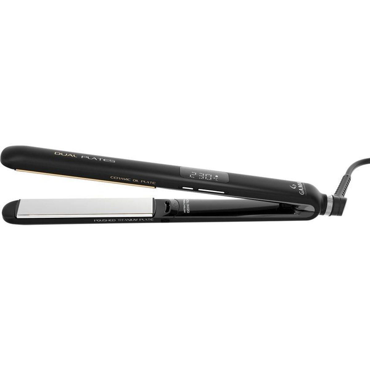 GENERICO - Plancha de cabello cp14 dig dual plate 4d- negra