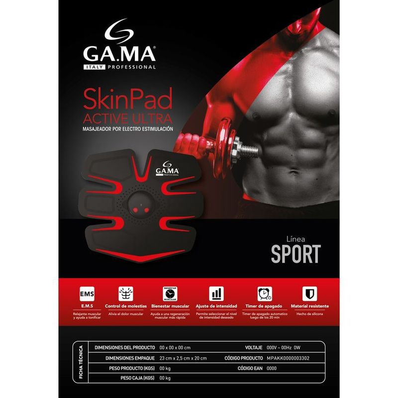 GAMA - Masajeador ga.ma ems active ultra latam