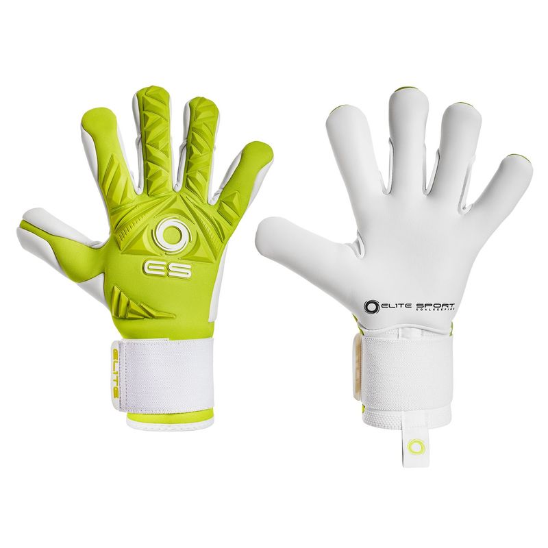 ELITE SPORT - Guantes para portero  Guantes Elite Revolution Lime Talla 11.
