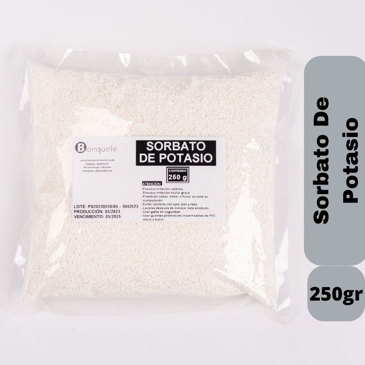 GENERICO - Sorbato de Potasio 250gr