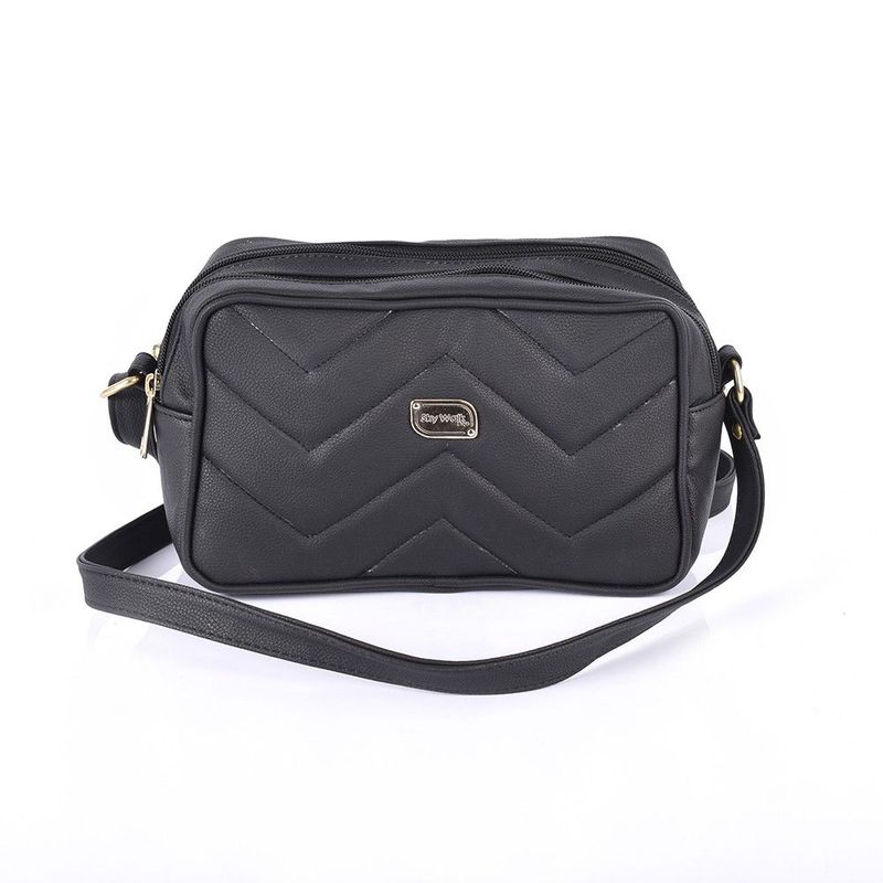 PRICE SHOES - Price Shoes Bolso Manos Libres Mujer 732015Negro