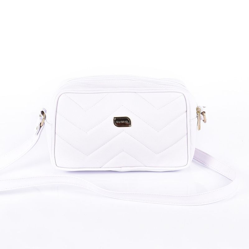 PRICE SHOES - Price Shoes Bolso Manos Libres Mujer 732015Blanco