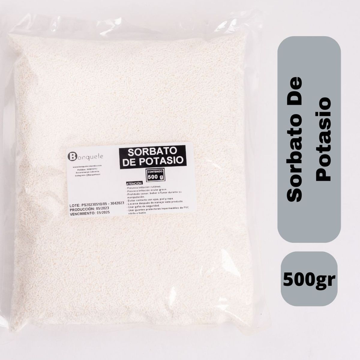 GENERICO - Sorbato de Potasio 500gr
