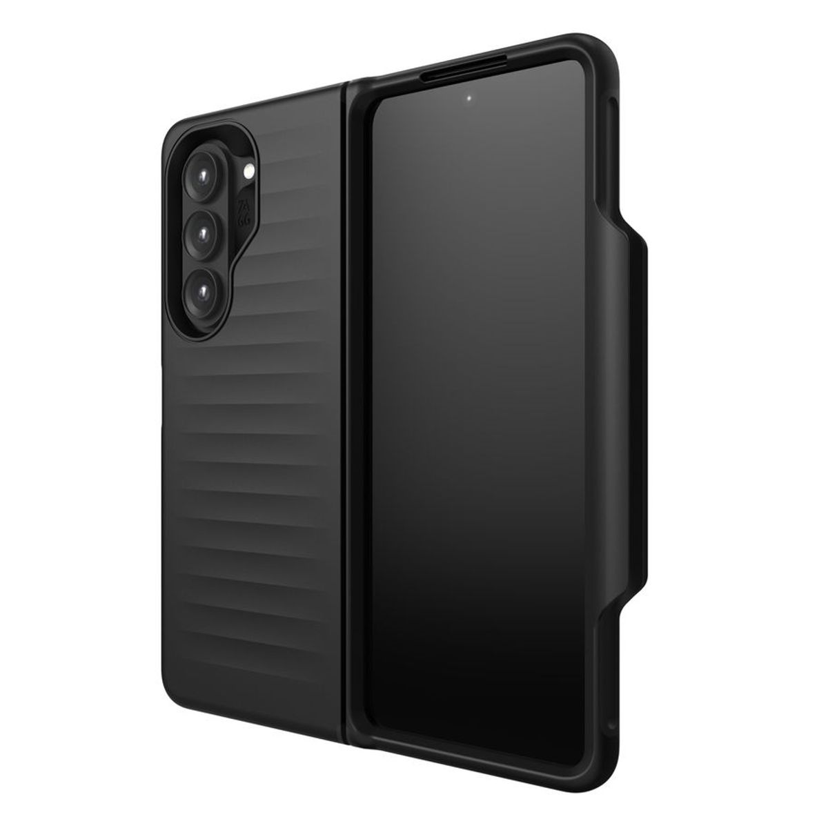 ZAGG - Case Carcasa Funda ZAGG para Samsung Z Fold5 Negro