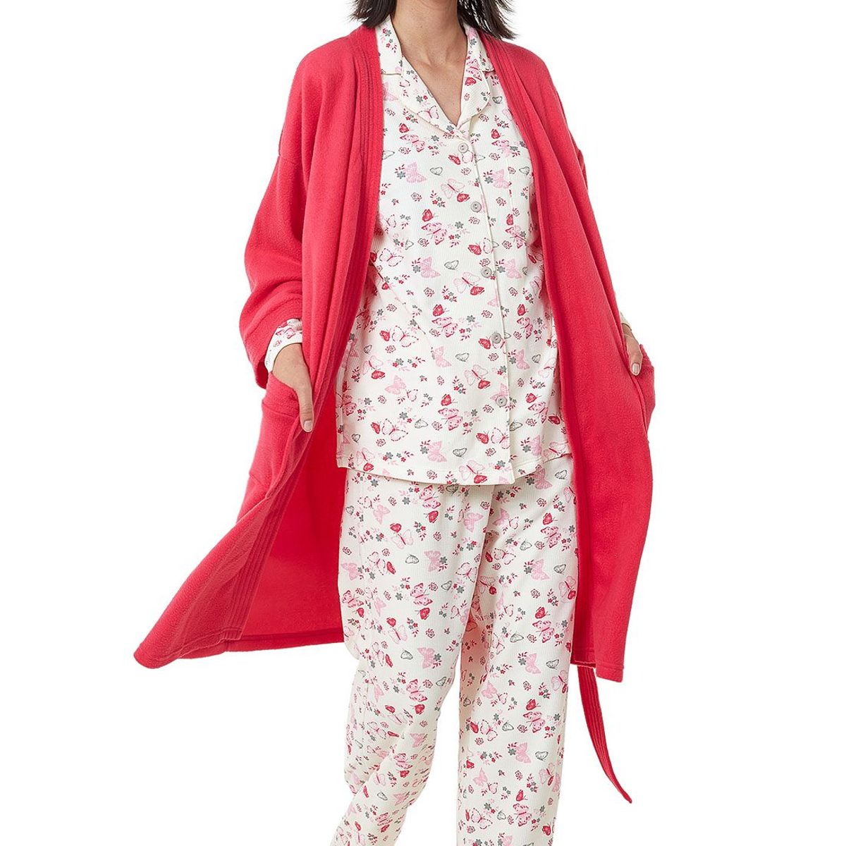 SANTANA - Levantadora Mujer Polar Santana Fucsia