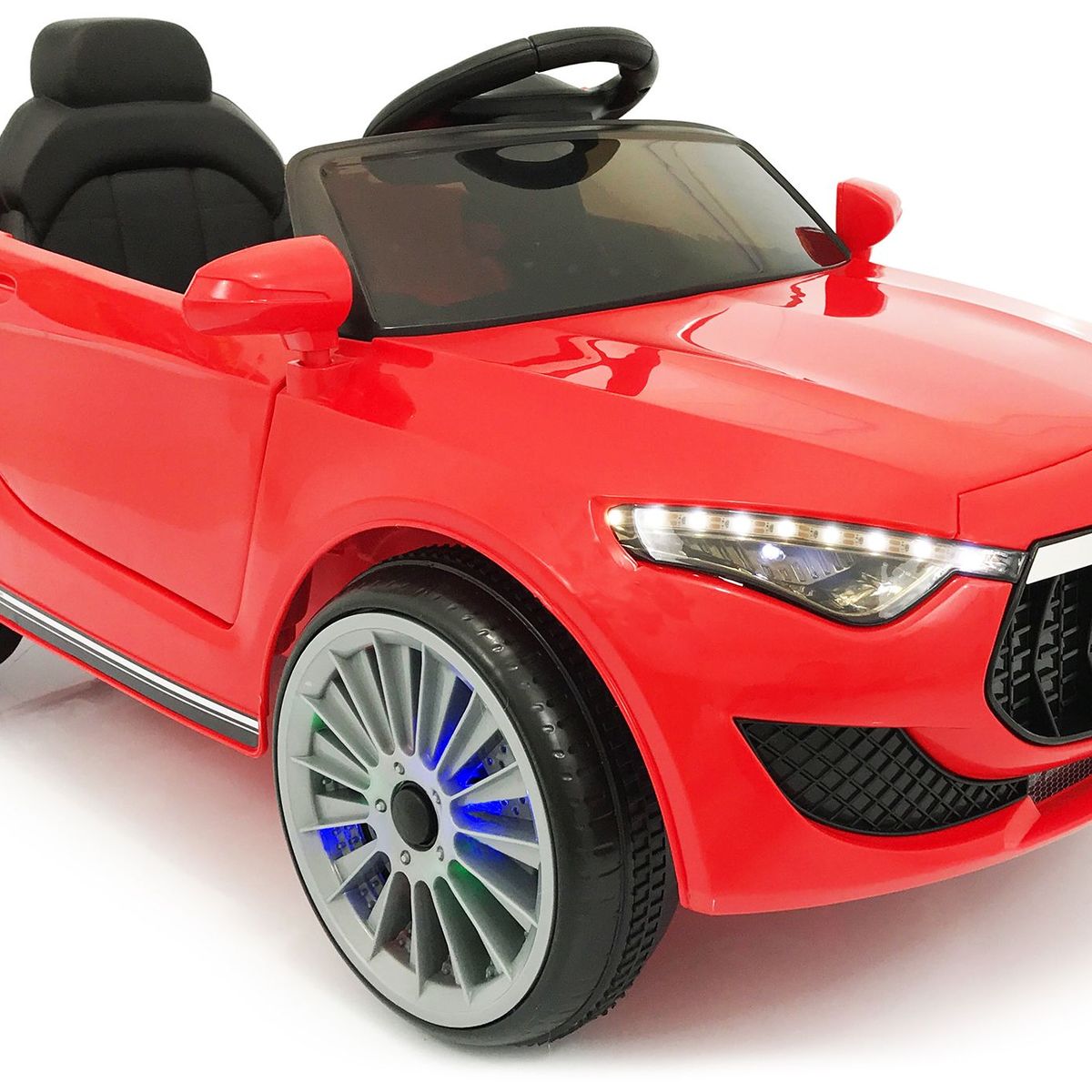 BEBESUNITA - Carro Electrico Niños Maserati Recargable 12v Control - Rojo
