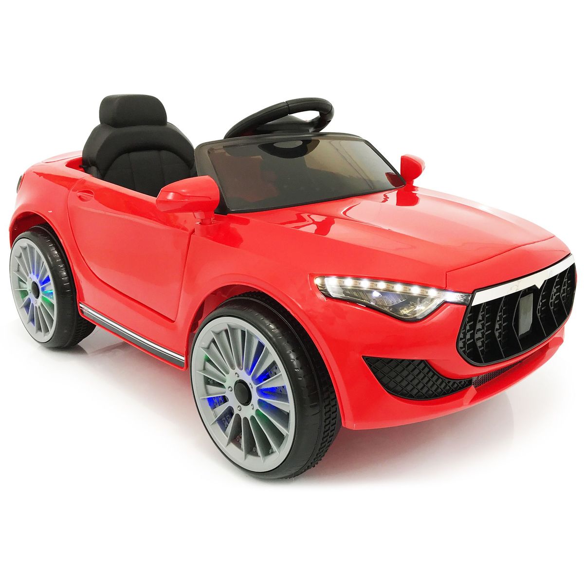 BEBESUNITA - Carro Electrico Niños Maserati Recargable 12v Control - Rojo
