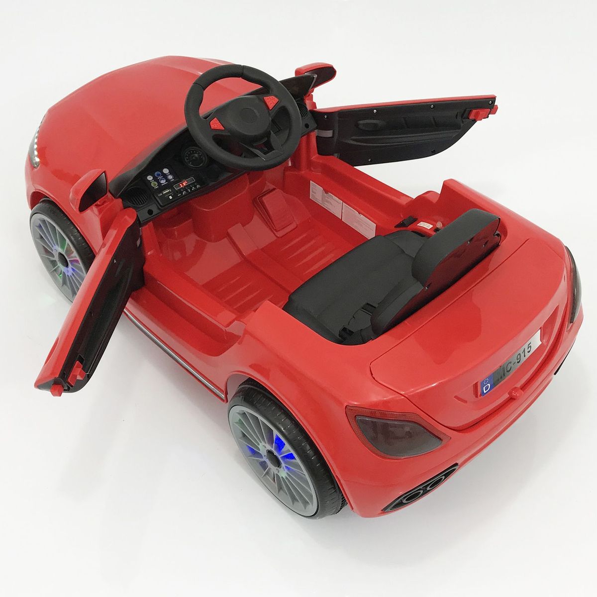 BEBESUNITA - Carro Electrico Niños Maserati Recargable 12v Control - Rojo