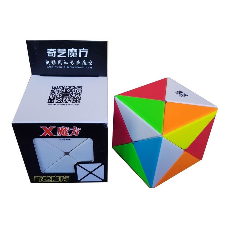 QIYI - Cubo Dino Qiyi Rubik Puzzle Cubo Rex Sencillo - Stickerless