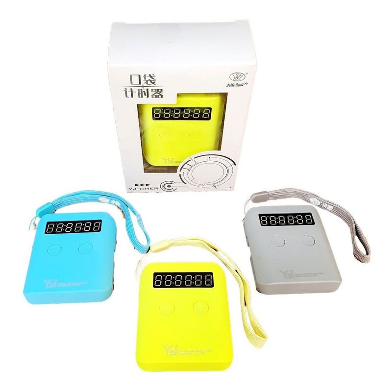 YJ - Timer Bolsillo Yj Pocket Cubo Rubik Cronometro Profesional