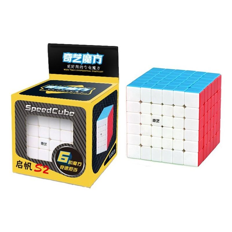 QIYI - Cubo Rubik 6x6 Qifan S Qiyi Profesional Speed Stickerless